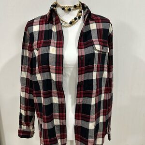 Ralph Lauren Classic Red and Black Plaid  Shirt
